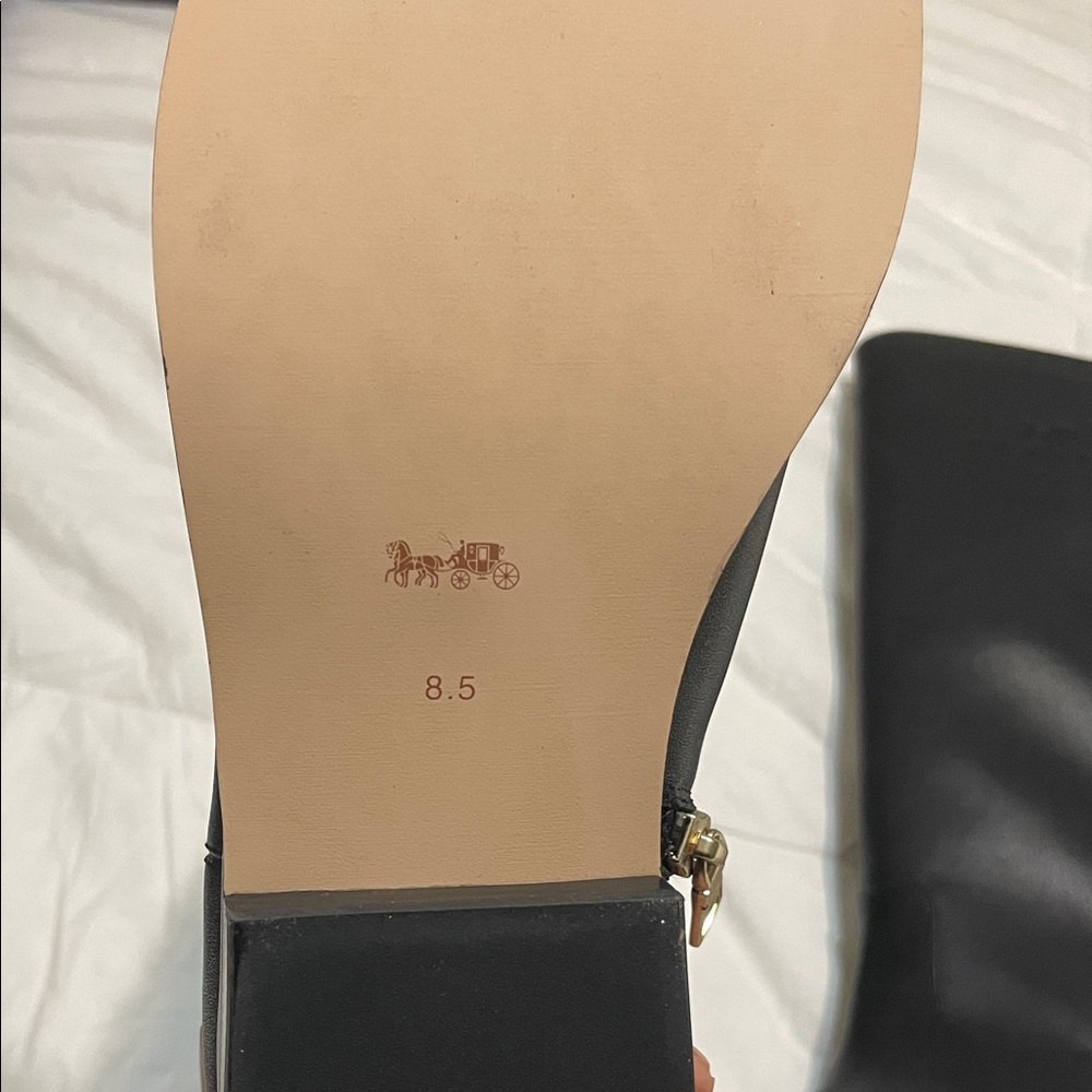 Coach Black stylish boots. New!!! - Picture 4 of 7